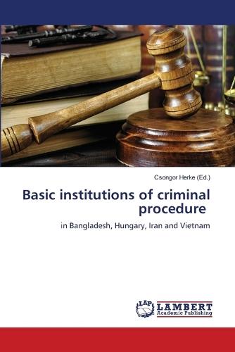 Basic institutions of criminal procedure