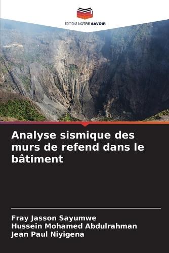 Analyse sismique des murs de refend dans le bâtiment