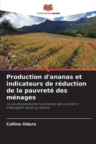 Production d'ananas et indicateurs de réduction de la pauvreté des ménages
