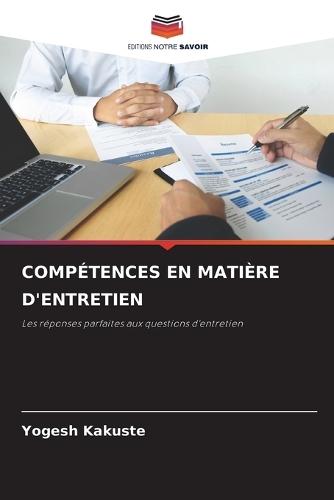 Compétences En Matière d'Entretien