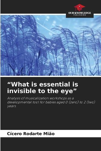 ""What is essential is invisible to the eye""
