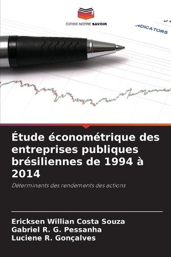 Étude économétrique des entreprises publiques brésiliennes de 1994 à 2014