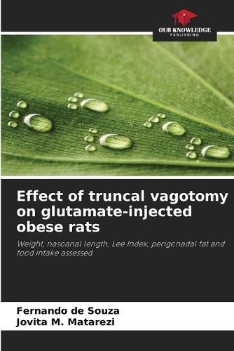Effect of truncal vagotomy on glutamate-injected obese rats