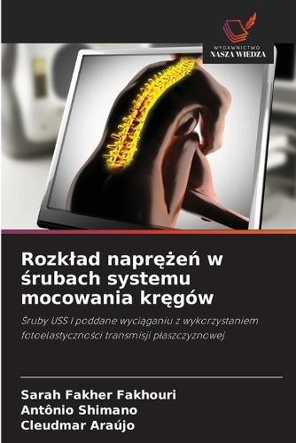 Rozklad naprężeń w śrubach systemu mocowania kręgów