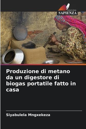 Produzione di metano da un digestore di biogas portatile fatto in casa