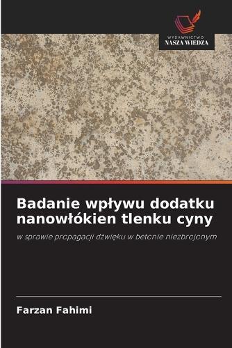 Badanie wplywu dodatku nanowlókien tlenku cyny