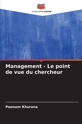 Management - Le point de vue du chercheur