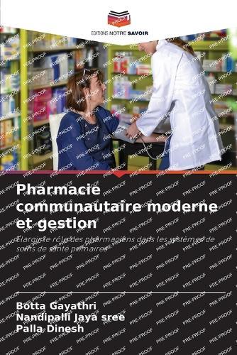 Pharmacie communautaire moderne et gestion