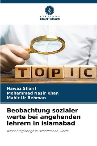 Beobachtung sozialer werte bei angehenden lehrern in islamabad