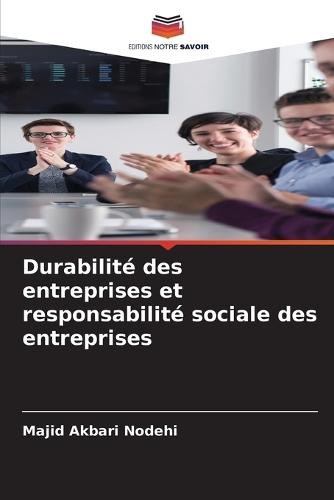 Durabilité des entreprises et responsabilité sociale des entreprises