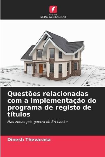 Questões relacionadas com a implementação do programa de registo de títulos