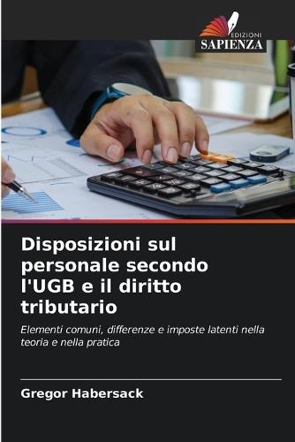 Disposizioni sul personale secondo l'UGB e il diritto tributario