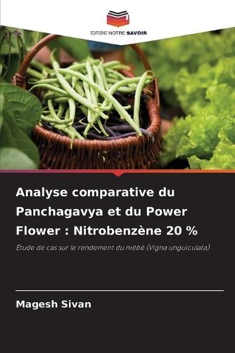 Analyse comparative du Panchagavya et du Power Flower: Nitrobenzène 20 %