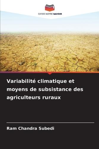 Variabilité climatique et moyens de subsistance des agriculteurs ruraux