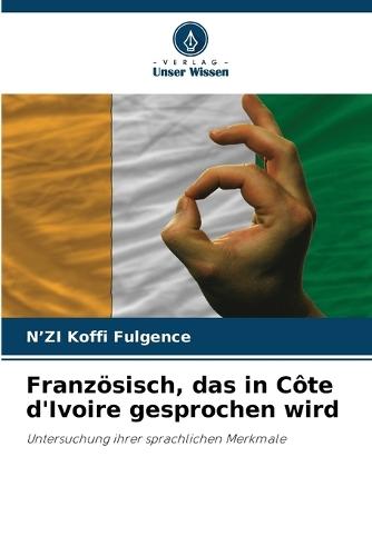 Französisch, das in Côte d'Ivoire gesprochen wird