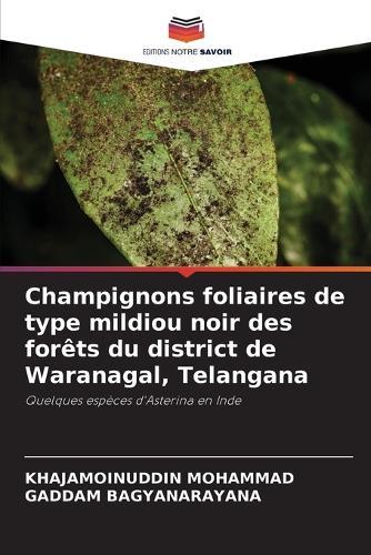 Champignons foliaires de type mildiou noir des forêts du district de Waranagal, Telangana