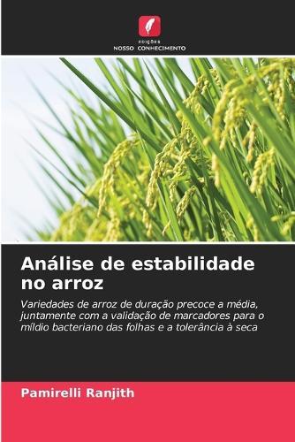 Análise de estabilidade no arroz