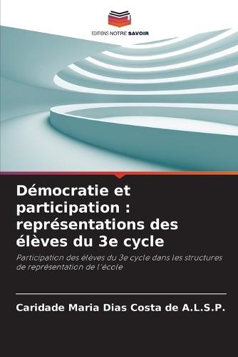 Démocratie et participation: représentations des élèves du 3e cycle