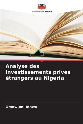 Analyse des investissements privés étrangers au Nigeria