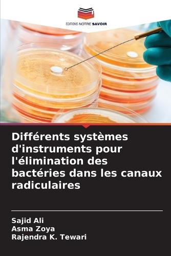 Différents systèmes d'instruments pour l'élimination des bactéries dans les canaux radiculaires