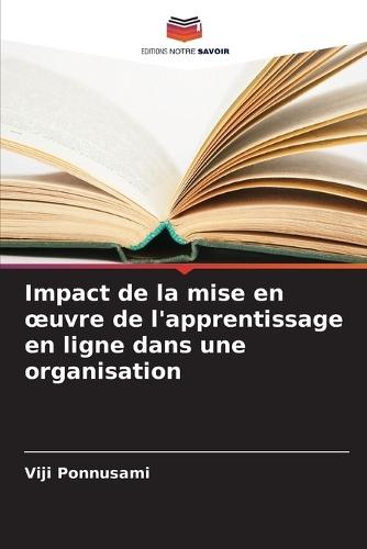 Impact de la mise en oeuvre de l'apprentissage en ligne dans une organisation