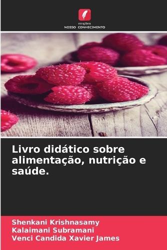 Livro didático sobre alimentação, nutrição e saúde.