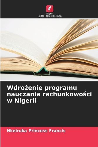 Wdro&#380;enie programu nauczania rachunkowo&#347;ci w Nigerii