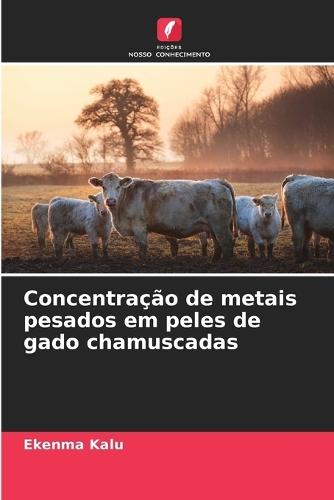 Concentração de metais pesados em peles de gado chamuscadas