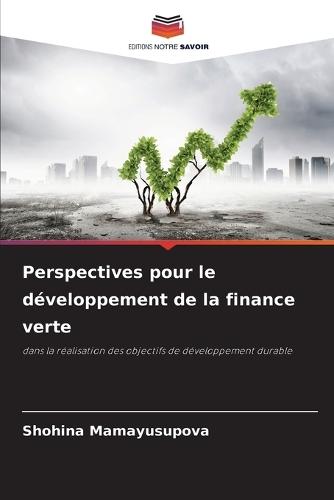 Perspectives pour le développement de la finance verte
