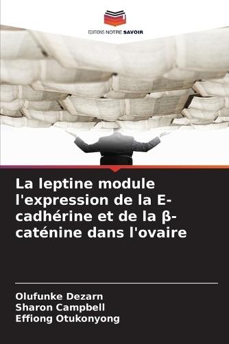 La leptine module l'expression de la E-cadhérine et de la β-caténine dans l'ovaire