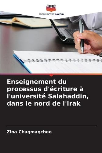 Enseignement du processus d'écriture à l'université Salahaddin, dans le nord de l'Irak