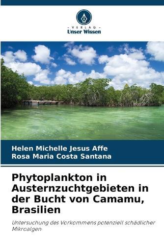 Phytoplankton in Austernzuchtgebieten in der Bucht von Camamu, Brasilien