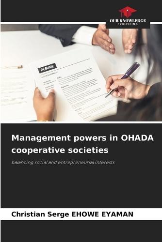Management powers in OHADA cooperative societies