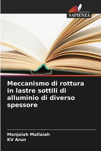 Meccanismo di rottura in lastre sottili di alluminio di diverso spessore
