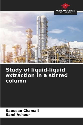 Study of liquid-liquid extraction in a stirred column