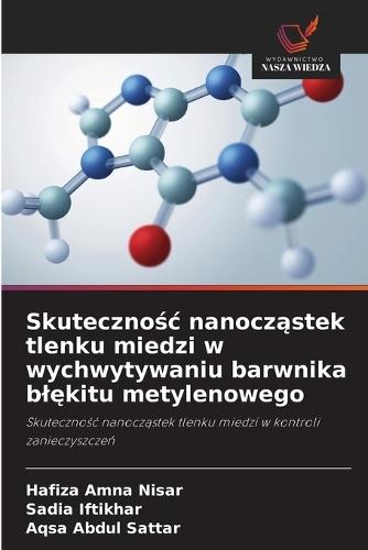Skutecznośc nanocząstek tlenku miedzi w wychwytywaniu barwnika blękitu metylenowego