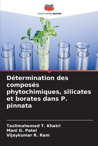 Détermination des composés phytochimiques, silicates et borates dans P. pinnata