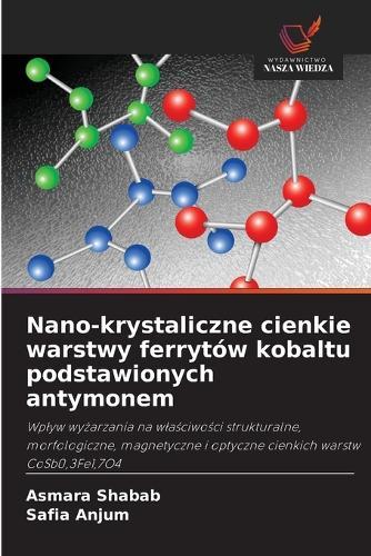 Nano-krystaliczne cienkie warstwy ferrytów kobaltu podstawionych antymonem