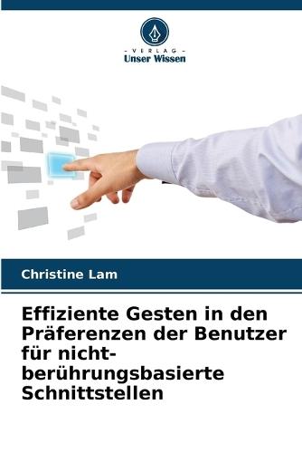 Effiziente Gesten in den Präferenzen der Benutzer für nicht-berührungsbasierte Schnittstellen