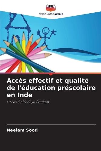 Accès effectif et qualité de l'éducation préscolaire en Inde