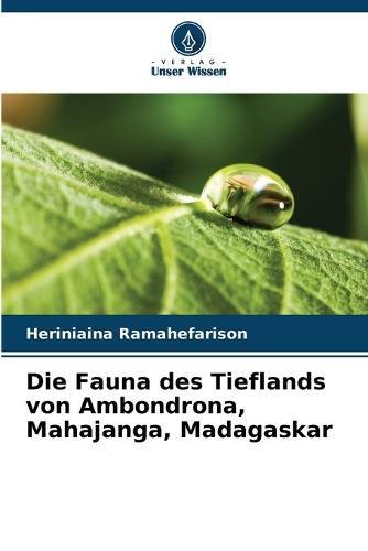 Die Fauna des Tieflands von Ambondrona, Mahajanga, Madagaskar