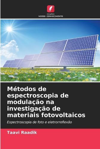 Métodos de espectroscopia de modulação na investigação de materiais fotovoltaicos
