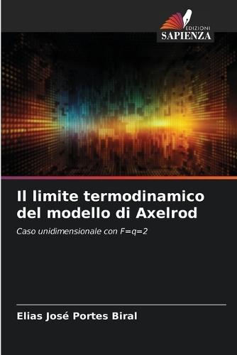 Il limite termodinamico del modello di Axelrod