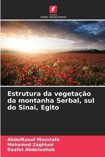 Estrutura da vegetação da montanha Serbal, sul do Sinai, Egito