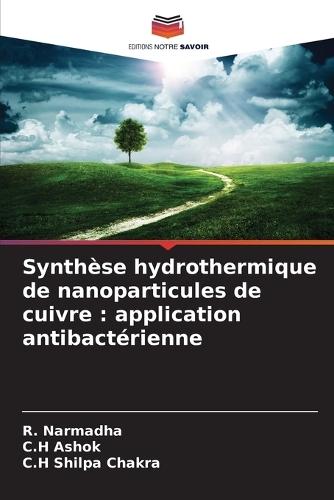Synthèse hydrothermique de nanoparticules de cuivre: application antibactérienne