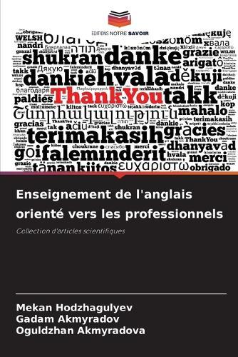 Enseignement de l'anglais orienté vers les professionnels