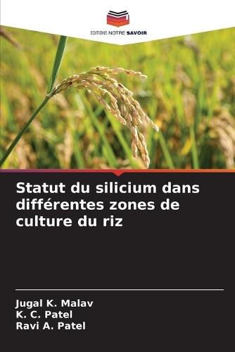 Statut du silicium dans différentes zones de culture du riz
