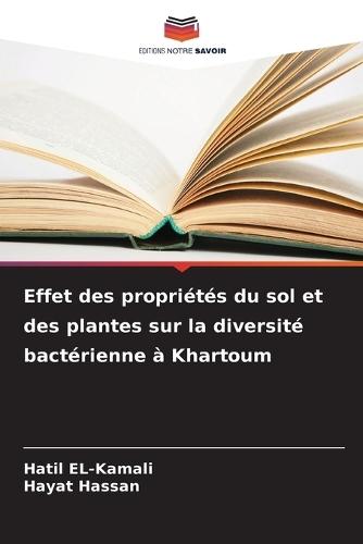 Effet des propriétés du sol et des plantes sur la diversité bactérienne à Khartoum