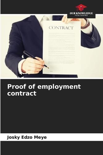 Proof of employment contract