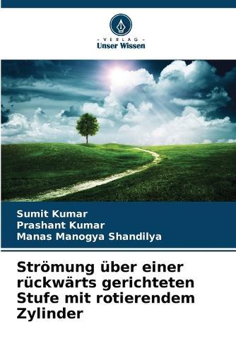 Strömung über einer rückwärts gerichteten Stufe mit rotierendem Zylinder
